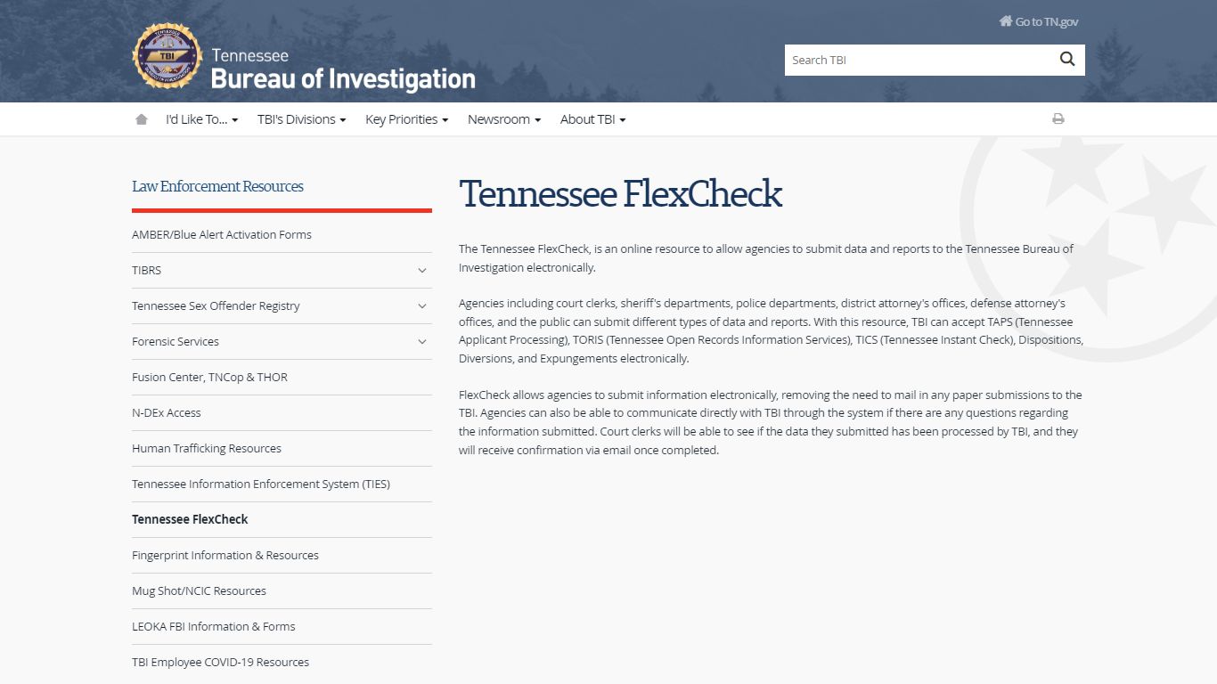 Tennessee FlexCheck